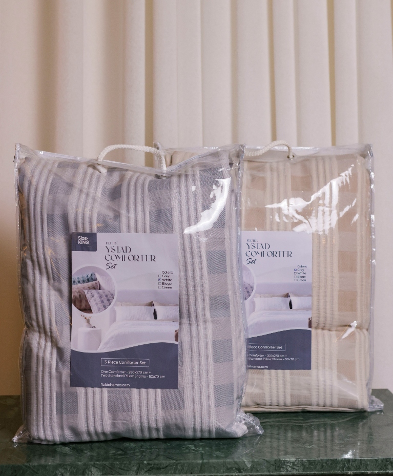 Ystad 3 Piece Comforter Set