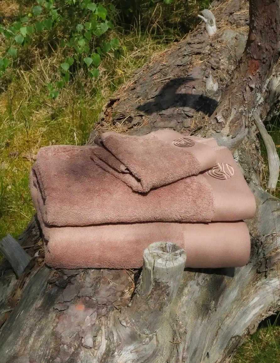 Elba 3pcs towel collection beige